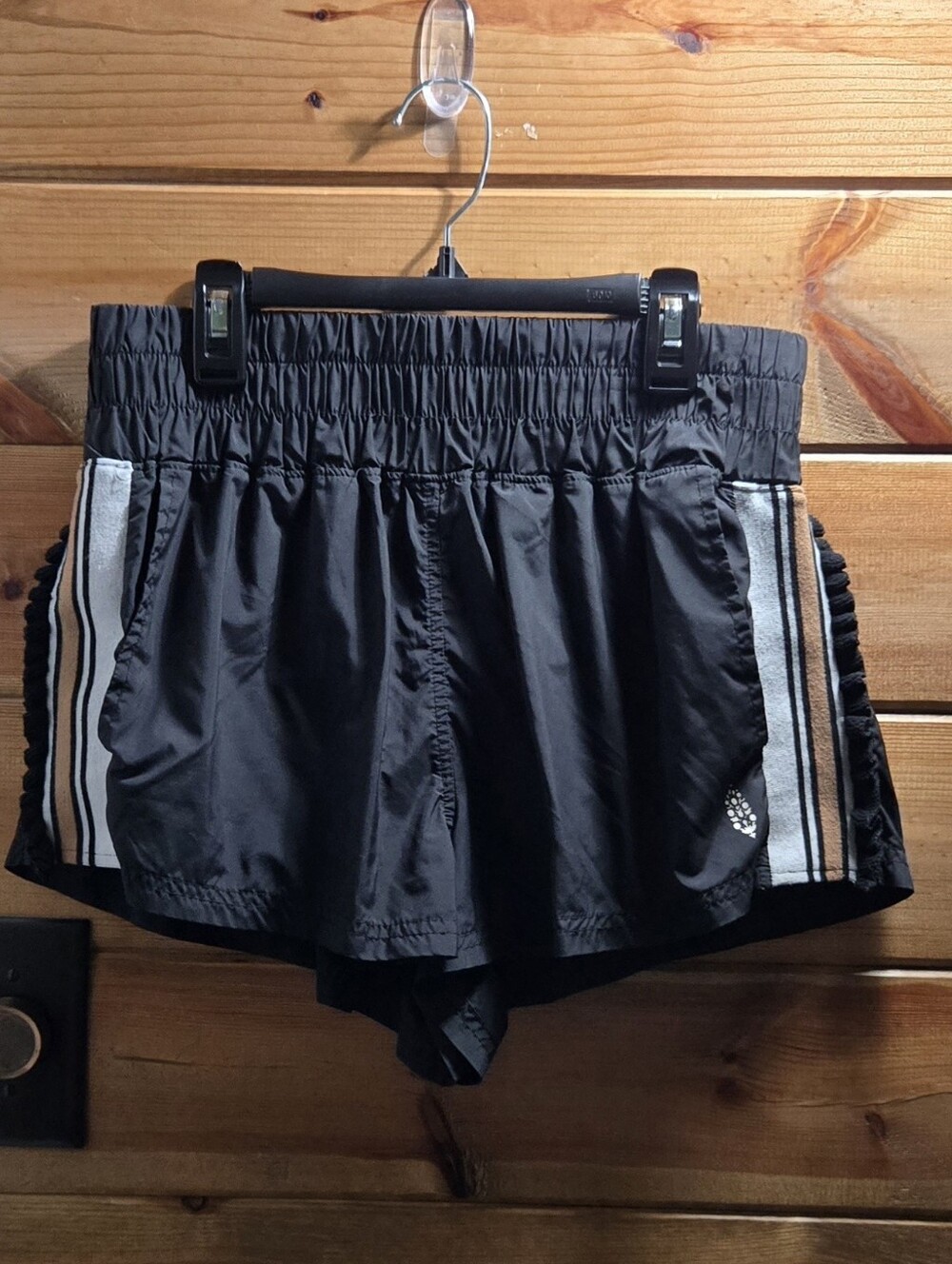 Free People Vintage Striped Running Shorts Med #athleisure #marathon